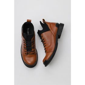 Bueno Shoes 01WP7701 Taba Deri Düz Kadın Bot