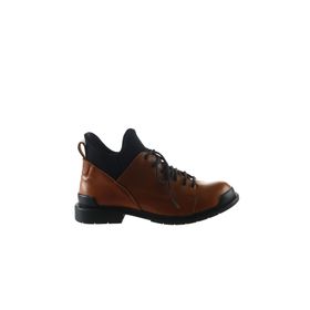 Bueno Shoes 01WP7701 Taba Deri Düz Kadın Bot