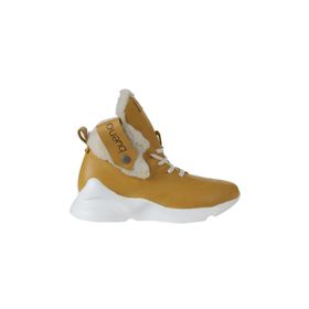 Bueno Shoes 01WP7903 Sarı Flotter Deri Kadın Spor Bot