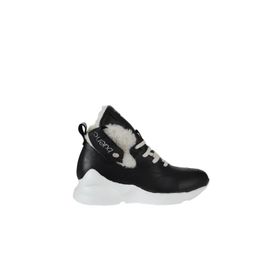 Bueno Shoes 01WP7903 Siyah Deri Kadın Bot