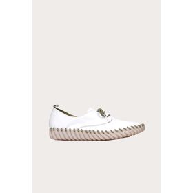 Bueno Shoes 01WQ0200 Haki Kadın Düz Ayakkabı