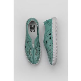 Bueno Shoes 01wq0402 Taba Açık Flotter Deri Kadın Babet