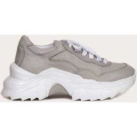 Bueno Shoes 01wq10100 Gri Deri Kadın Spor Ayakkabı