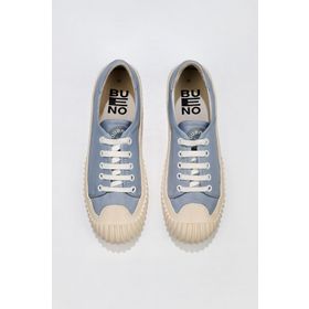 Bueno Shoes 01wq10300 Yeşil Deri Kadın Günlük Spor Ayakkabı