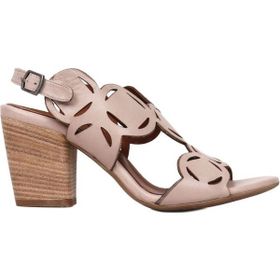Bueno Shoes 01WQ2902 Gri Deri Kadın Topuklu Sandalet