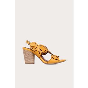 Bueno Shoes 01wq2902 Vizon Deri Kadın Topuklu Sandalet