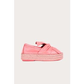 Bueno Shoes 01WQ3502 Turuncu Deri Kadın Espadril Babet