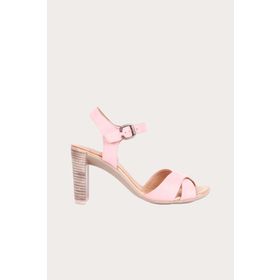 Bueno Shoes 01wq4202 Pudra Deri Topuklu Kadın Sandalet
