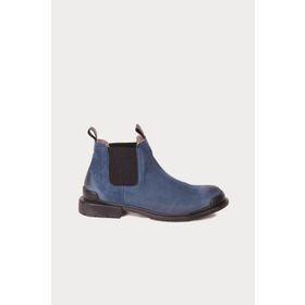 Bueno Shoes 01WR0901 Mavi Nubuk Kadın Bot