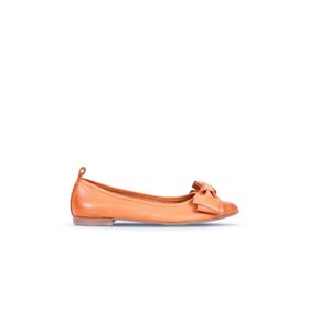 Bueno Shoes 01WR3100 Taba Deri Kadın Babet