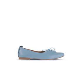 Bueno Shoes 01WR3114 Mavi Deri Kadın Günlük Ayakkabı