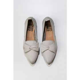 Bueno Shoes 01WR3117 Gri Deri Kadın Düz Babet
