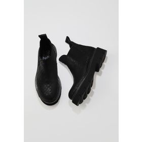 Bueno Shoes 01WR3401 Siyah Cym Deri Kadın Düz Bot