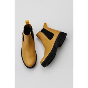 Bueno Shoes 01WR4900 Sarı Flotter Deri Kadın Bot