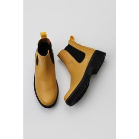 Bueno Shoes 01WR4900 Sarı Flotter Deri Kadın Bot