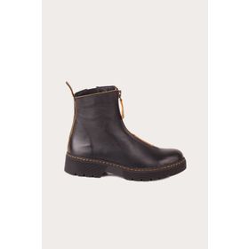 Bueno Shoes 01WR4903 Flotter Sarı Deri Kadın Bot