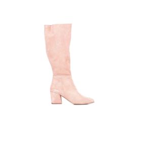 Bueno Shoes 01WR5104 Pudra Süet Kadın Topuklu Çizme