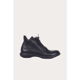 Bueno Shoes 01WR7700 Siyah Deri Kadın Bot
