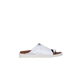 Bueno Shoes 01ws2809 Turkuaz Deri Kadın Düz Sandalet