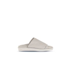 Bueno Shoes 01WS2810 Ekru Deri Düz Kadın Terlik