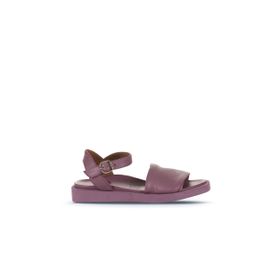 Bueno Shoes 01WS2812 Mor Deri Kadın Düz Sandalet