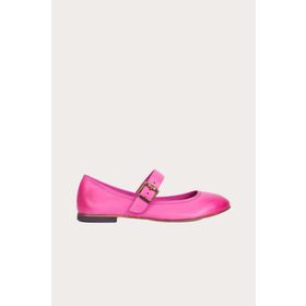 Bueno Shoes 01WS4409 Fuşya Deri Kadın Düz Babet