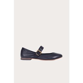 Bueno Shoes 01WS4409 Siyah Deri Kadın Düz Babet