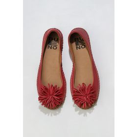 Bueno Shoes 01ws4807 Fuşya Deri Kadın Babet
