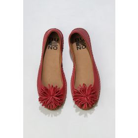 Bueno Shoes 01ws4807 Fuşya Deri Kadın Babet