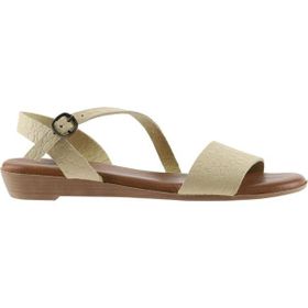 Bueno Shoes 01ws6012 Sarı Deri Kadın Sandalet