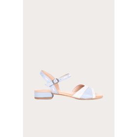 Bueno Shoes 01WS6102 Ekru Sarı Deri Kadın Düz Sandalet