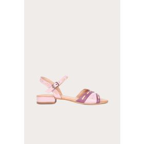 Bueno Shoes 01WS6102 Ekru Sarı Deri Kadın Düz Sandalet