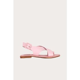 Bueno Shoes 01ws6903 Taba Deri Kadın Düz Sandalet