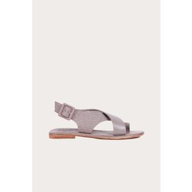 Bueno Shoes 01ws6903 Taba Deri Kadın Düz Sandalet