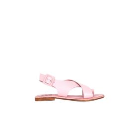 Bueno Shoes 01ws6903 Taba Deri Kadın Düz Sandalet