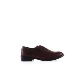 Bueno Shoes 01WT2400 Bordo Kadın Düz Ayakkabı