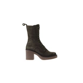 Bueno Shoes 01WT2902 Haki Süet Kadın Bot