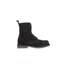 Bueno Shoes 01WT3100 Gri Süet Kadın Düz Bot