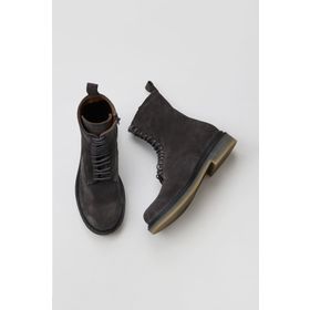 Bueno Shoes 01WT3100 Gri Süet Kadın Düz Bot