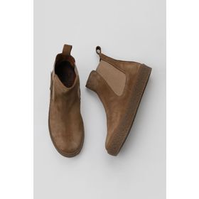 Bueno Shoes 01WT3206 Haki Süet Kadın Düz Bot