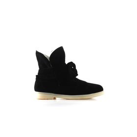 Bueno Shoes 01WT3303 Siyah Süet Kadın Bot