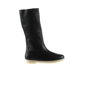 Bueno Shoes 01WT3306 Siyah Deri Kadın Çizme