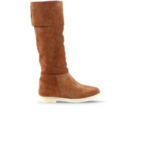 Bueno Shoes 01WT3307 Taba Açık Süet Kadın Çizme