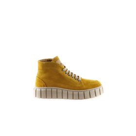 Bueno Shoes 01WT3400 Sarı Süet Kadın Spor Bot