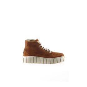 Bueno Shoes 01WT3400 Taba Süet Kadın Bot
