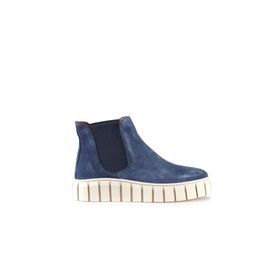 Bueno Shoes 01WT3403 Mavi Süet Kadın Bot