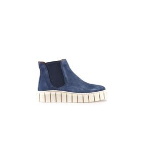 Bueno Shoes 01WT3403 Mavi Süet Kadın Bot