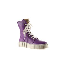 Bueno Shoes 01WT3404 Lila Deri Kadın Bot