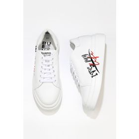 Bueno Shoes 01WT4700 Beyaz Deri Kadın Spor Ayakkabı