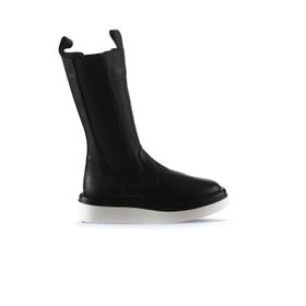Bueno Shoes 01WT5800 Siyah Deri Kadın Bot